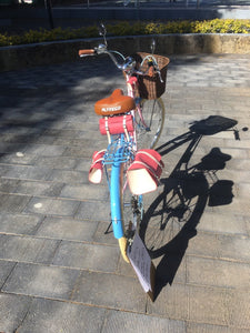 Bicicleta vintage rosa