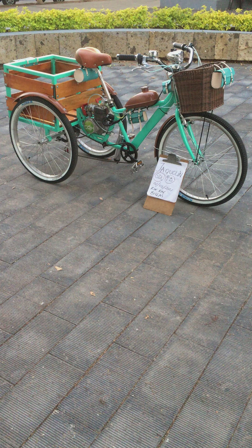 Tricimoto Cinderella´s Castle 2022 RIN RIN BICLAS