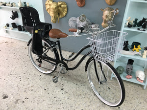 Slim D Full Black con porta bebé RIN RIN BICLAS