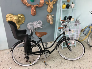 Slim D Full Black con porta bebé RIN RIN BICLAS