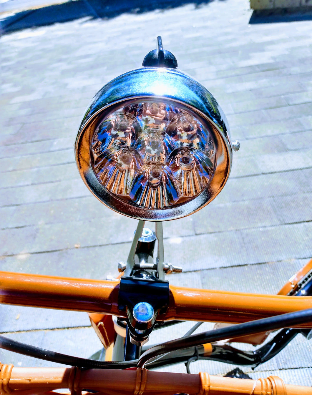 Faro led 7 focos Rin Rin Biclas
