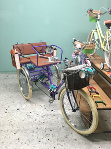 Tricicleta Rosa Púpura del Cairo 2022 RIN RIN BICLAS