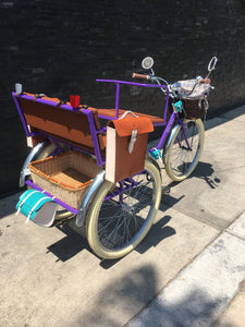 Tricicleta Rosa Púpura del Cairo 2022 RIN RIN BICLAS
