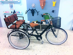 Tricicleta black en versión simple RIN RIN BICLAS