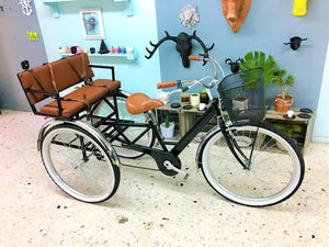 Tricicleta black en versión simple RIN RIN BICLAS
