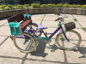Tricicleta Rosa Púpura del Cairo 2019 RIN RIN BICLAS