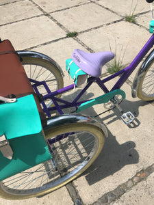 Tricicleta Rosa Púpura del Cairo 2019 RIN RIN BICLAS