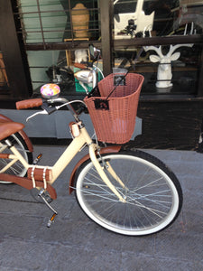 Tricicleta chocolat canastilla desmontable RIN RIN BICLAS