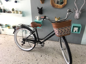 Bicicleta vintage negra