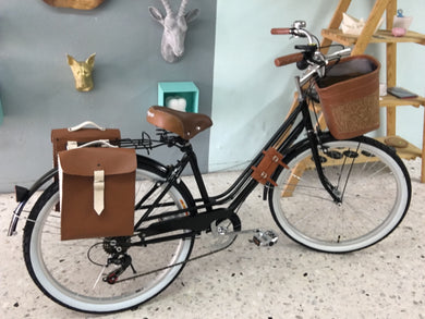 Bicicleta vintage negra