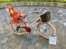 Cargar imagen en el visor de la galería, bicicleta vintage porta bebé

