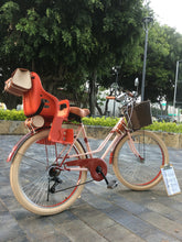 Cargar imagen en el visor de la galería, bicicleta vintage porta bebé
