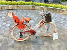 Cargar imagen en el visor de la galería, bicicleta vintage porta bebé
