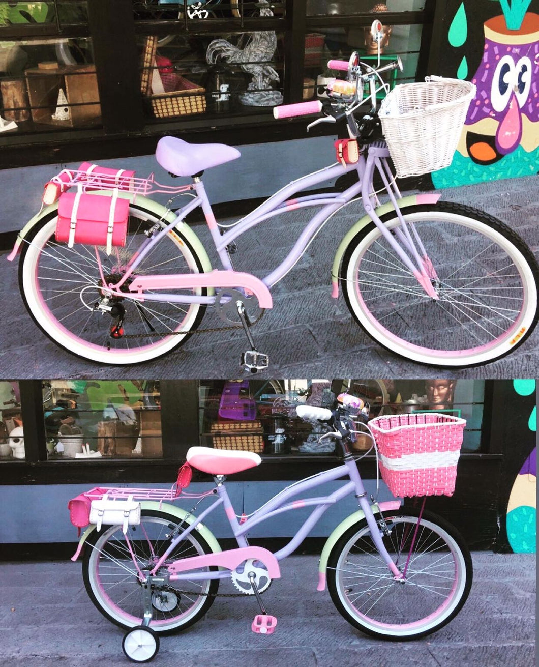 Par de bicicletas Curve Bruise RIN RIN BICLAS