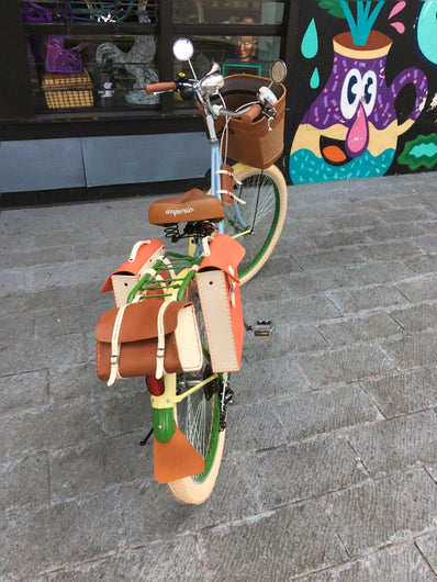 alforjas bicicleta vintage